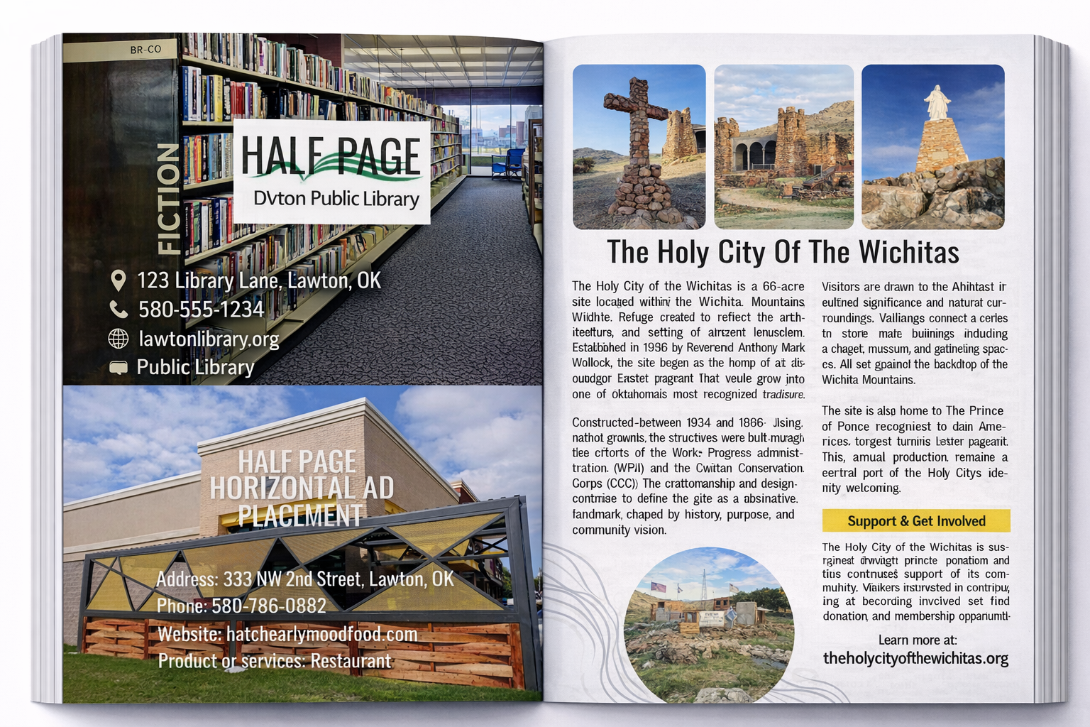 1/2 Page in Content Ad