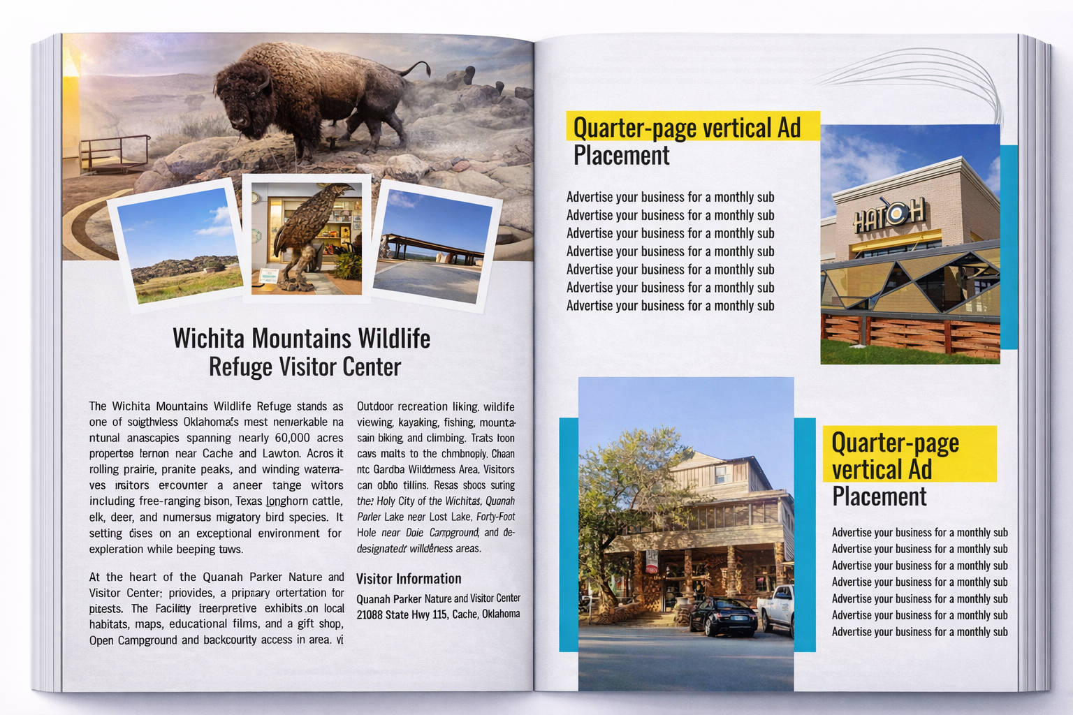 1/4 Page in Content Ad
