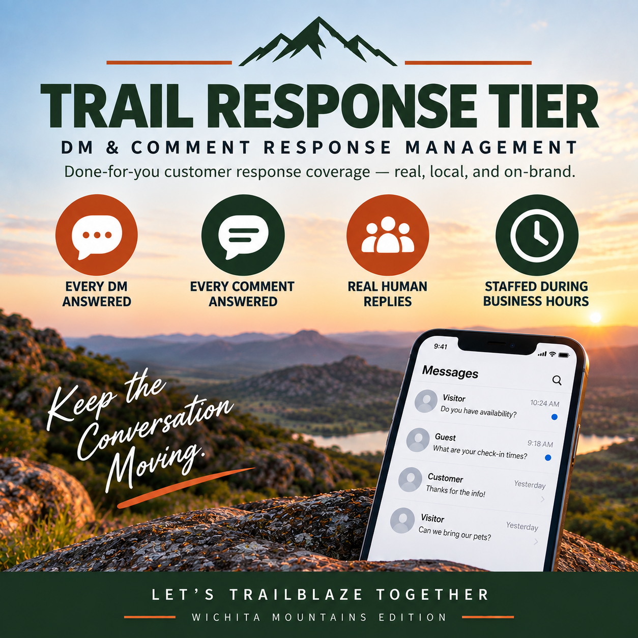 Trail Response Tier — DM & Comment Response Management